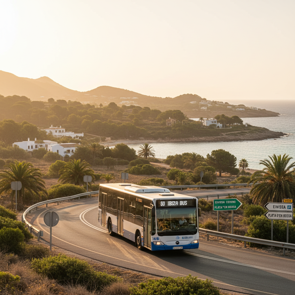 Using the Ibiza Bus Network