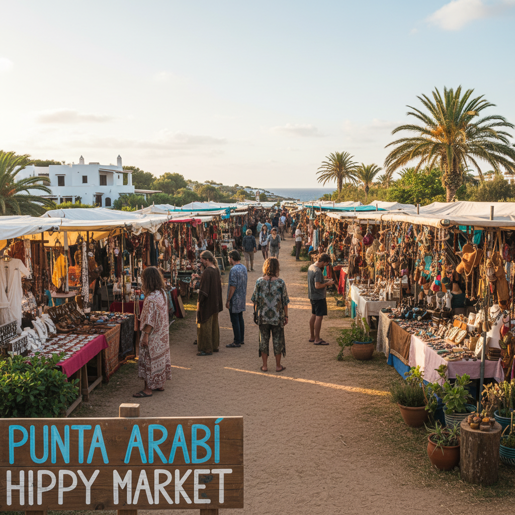 Punta Arabí Hippy Market in Es Canar