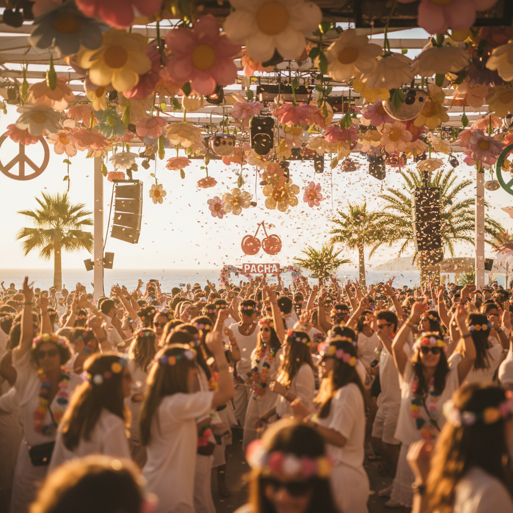 Flower Power at Pacha: The Legendary Party