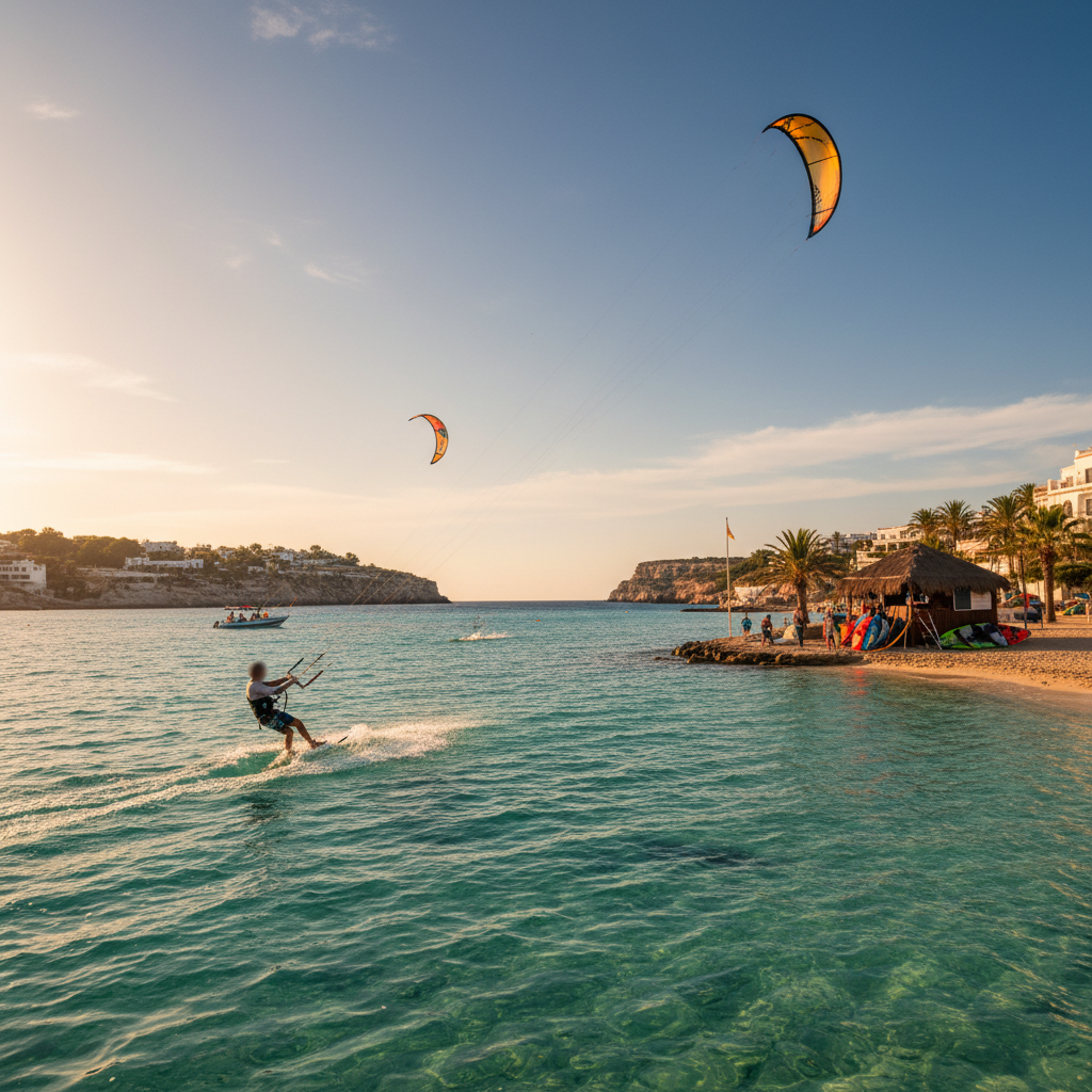 Kitesurfing in Ibiza: Schools and Spots
