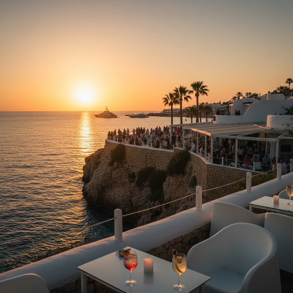 Café del Mar & the San Antonio Sunset Strip