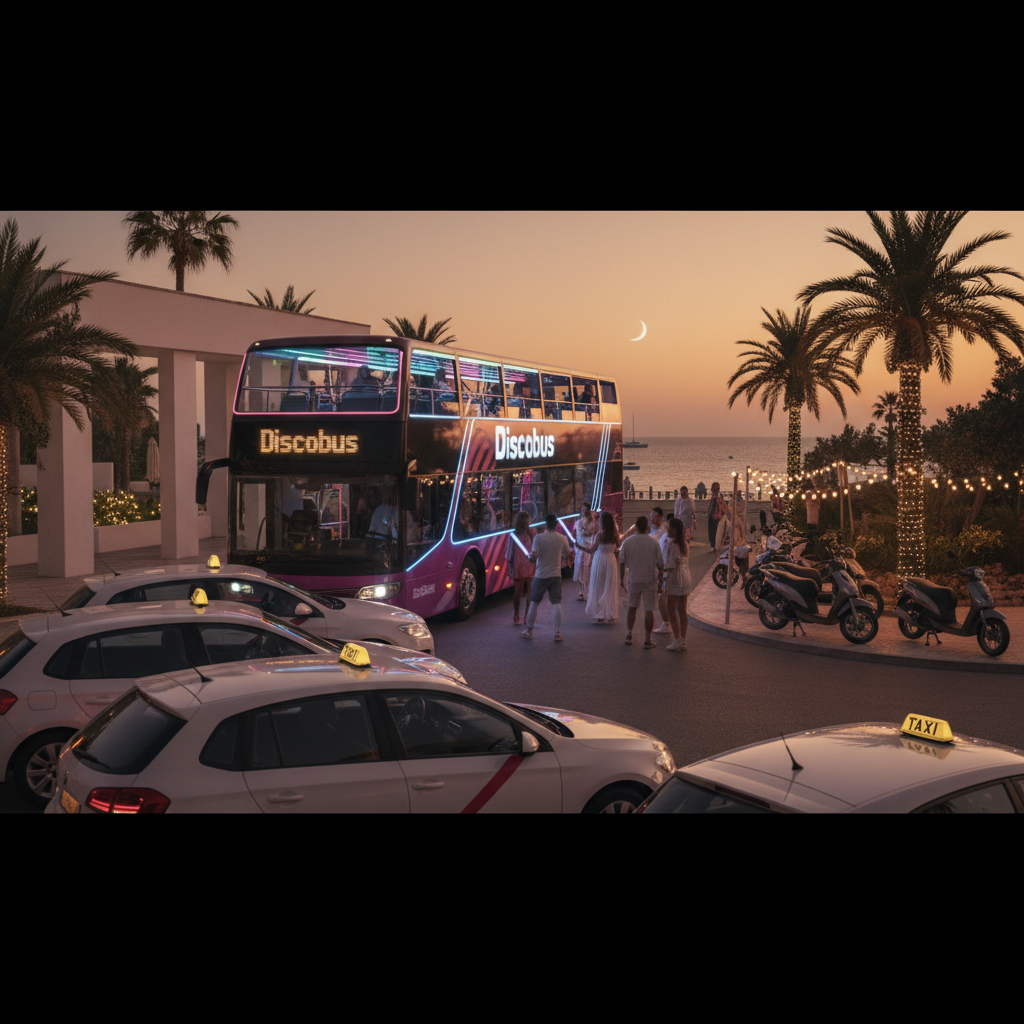 Taxis, Discobus and Getting Around at Night